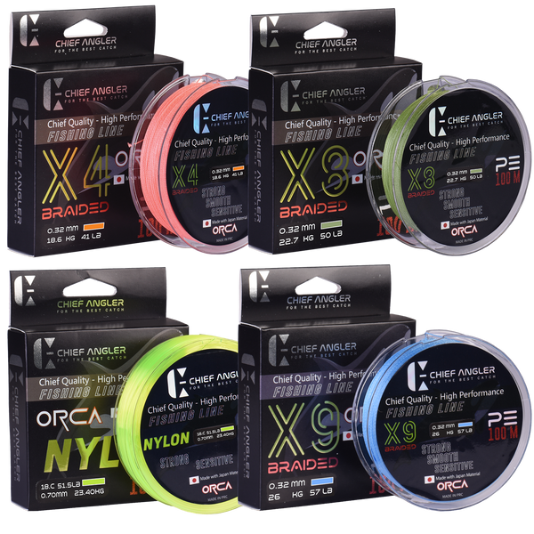 Braided & Monofilament Fishing Line Online Shopping India – Chief Angler